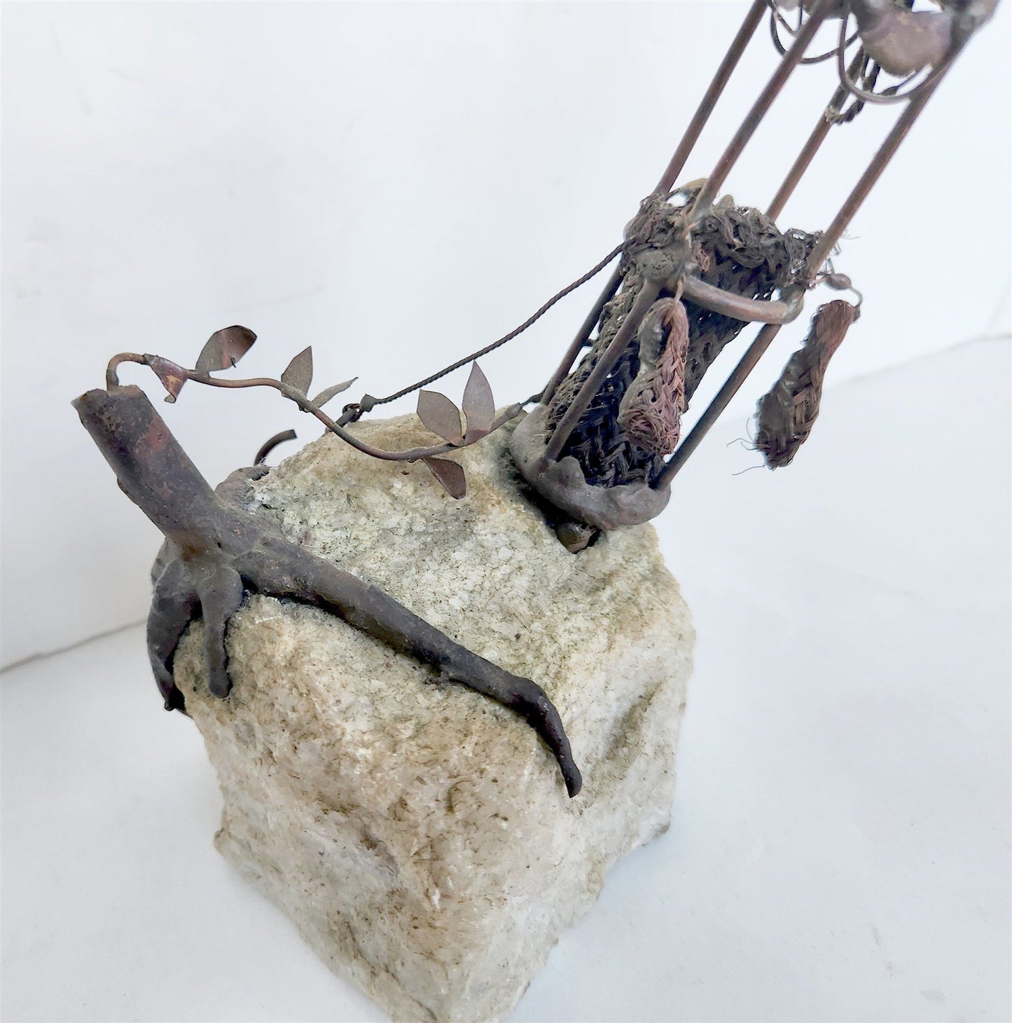 HOT AIR BALLOON artist made MID CENTURY MODERN SCULPTURE by BRIAN BIJAN