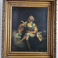 19th century OIL on CANVAS framed BASHI-BAZOUK antique OTTOMAN TURKISH INTEREST