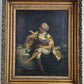 19th century OIL on CANVAS framed BASHI-BAZOUK antique OTTOMAN TURKISH INTEREST