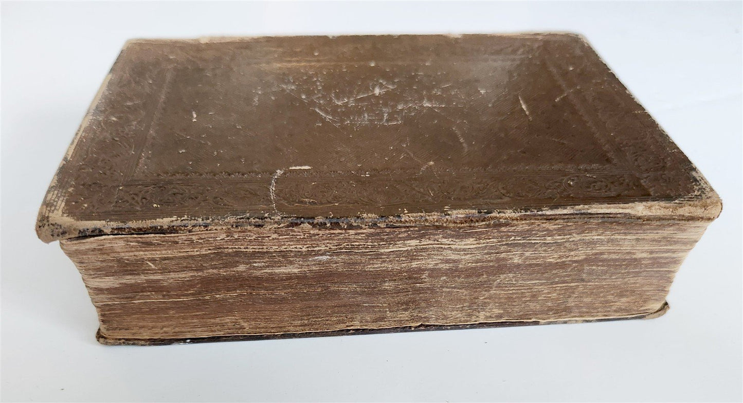 1669 BIBLE in ENGLISH by JOHN BILL & CHRISTOPHER BARKER antique King James