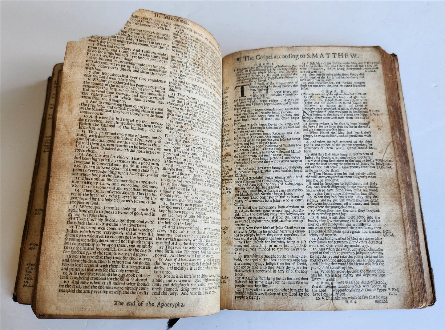 1669 BIBLE in ENGLISH by JOHN BILL & CHRISTOPHER BARKER antique King James