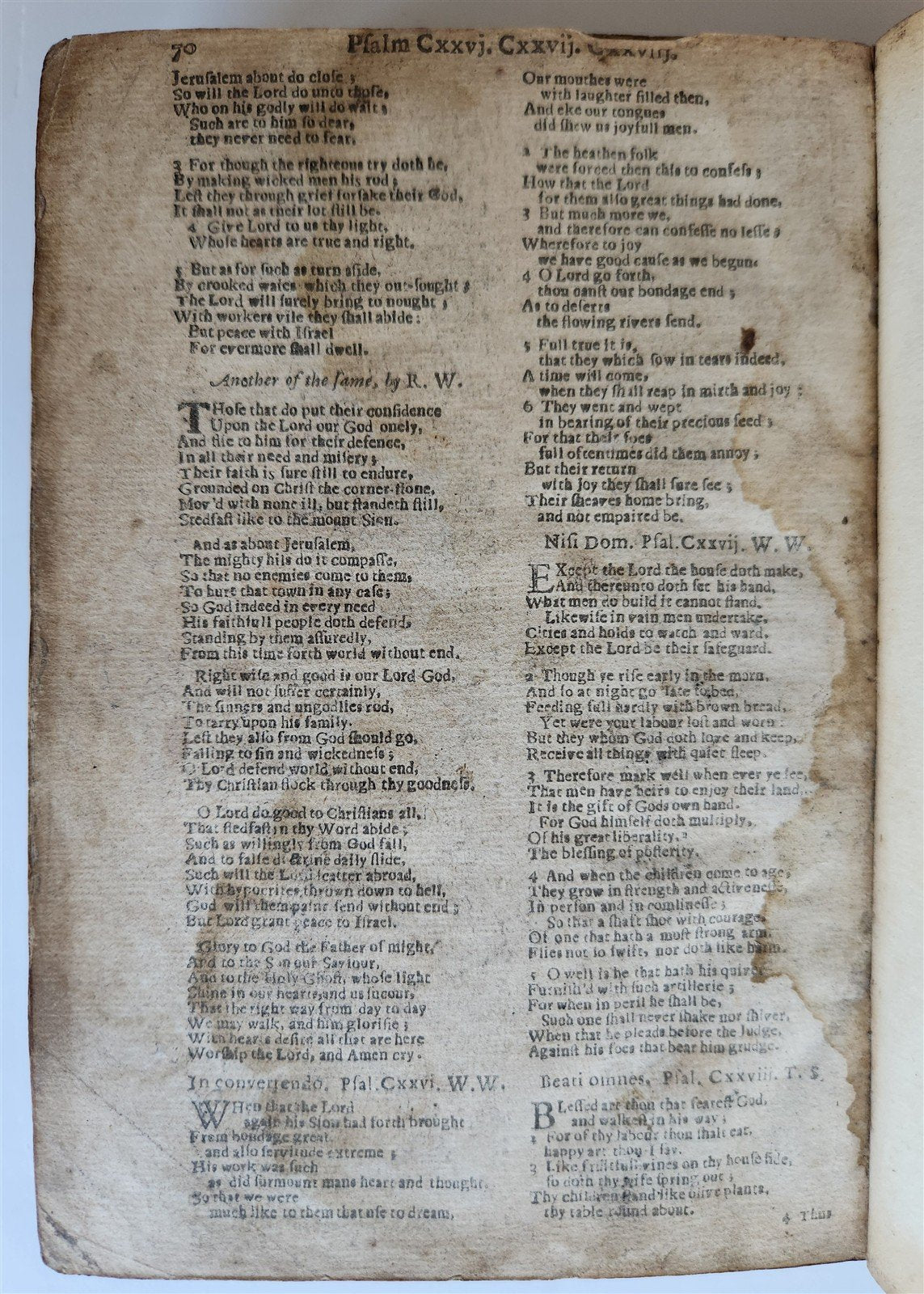 1669 BIBLE in ENGLISH by JOHN BILL & CHRISTOPHER BARKER antique King James