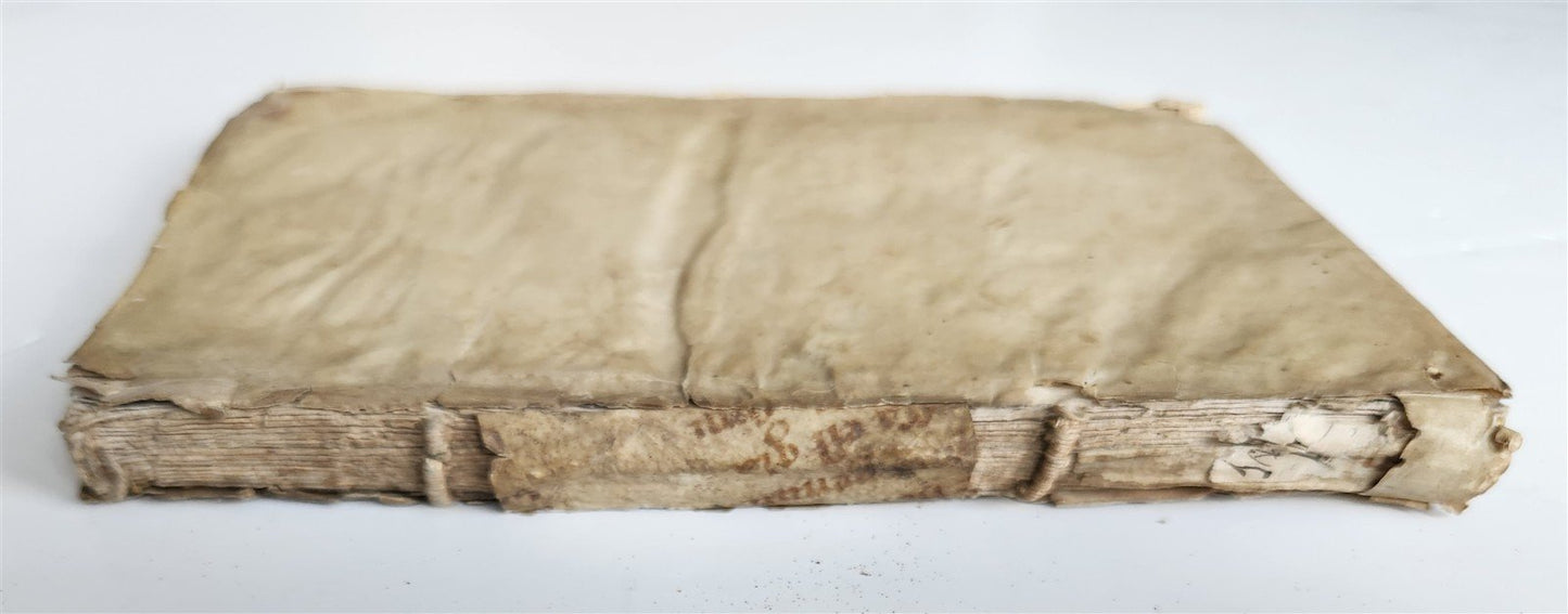 1574 TRATTATO di MESSER SEBASTIANO ERIZZO SIGNED by AUTHOR antique VELLUM BOUND