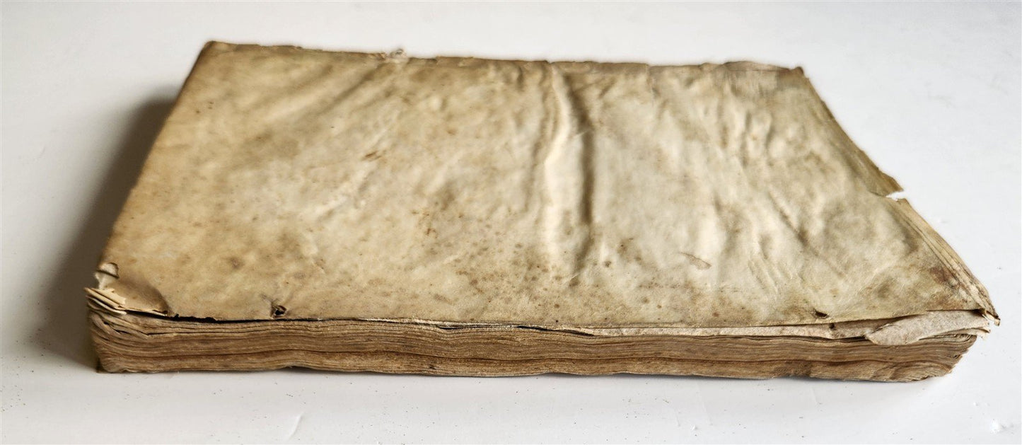 1574 TRATTATO di MESSER SEBASTIANO ERIZZO SIGNED by AUTHOR antique VELLUM BOUND