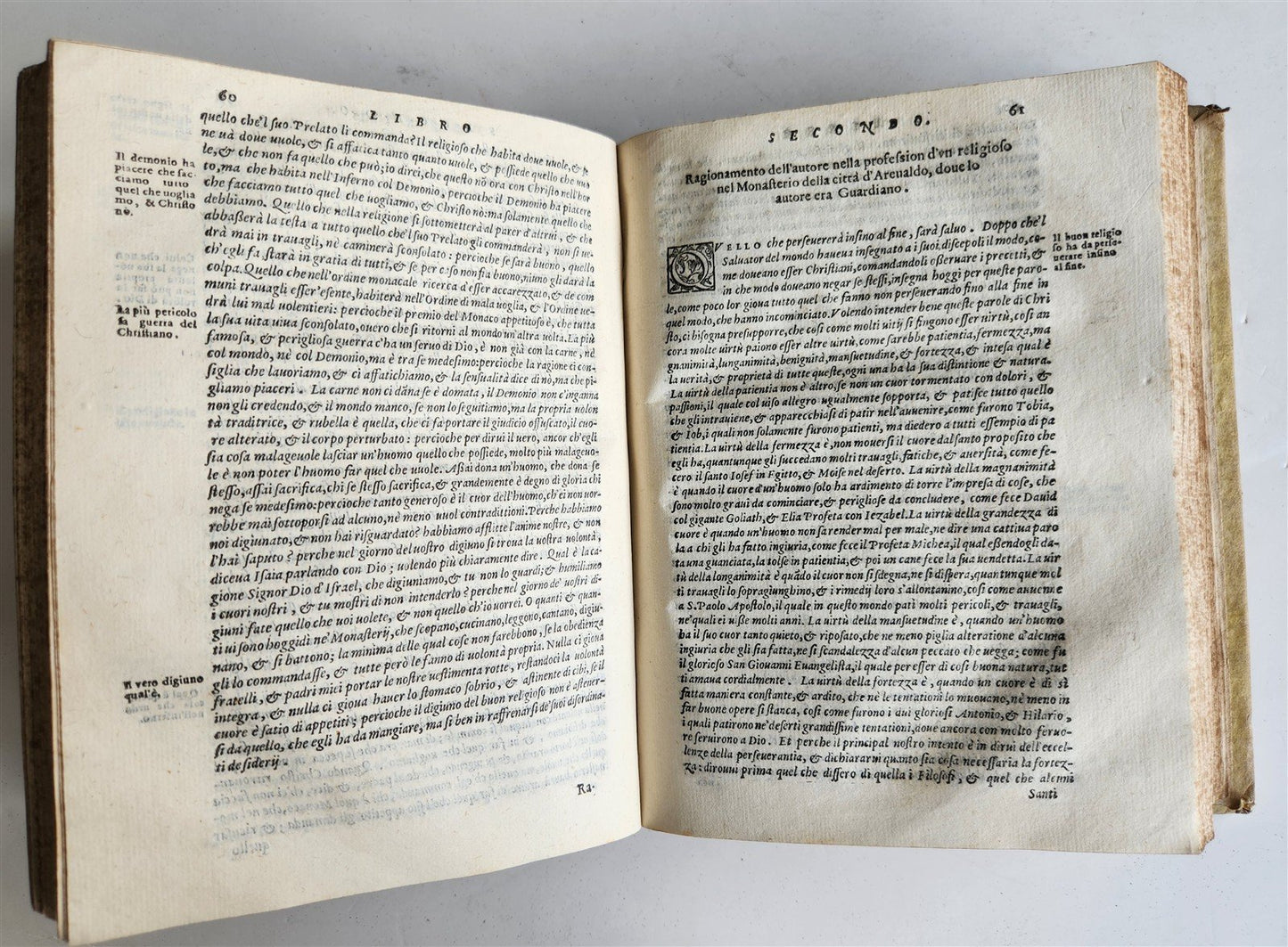 1591 LETTERE DELL'ILL. SIGNOR DON ANTONIO di GUEVARA antique 16th CENTURY