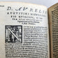1547 D. AURELII AUGUSTINI ECCLESIAE DOCTORIE EXIMII OPUSCOLORUM antique VELLUM