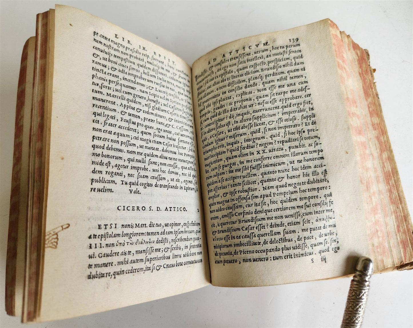 1540 ALDINE PRESS CICERO antique VELLUM 16th century RARE