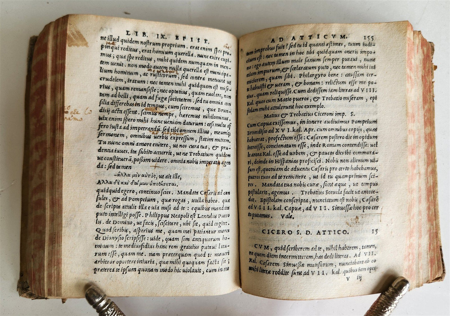 1540 ALDINE PRESS CICERO antique VELLUM 16th century RARE