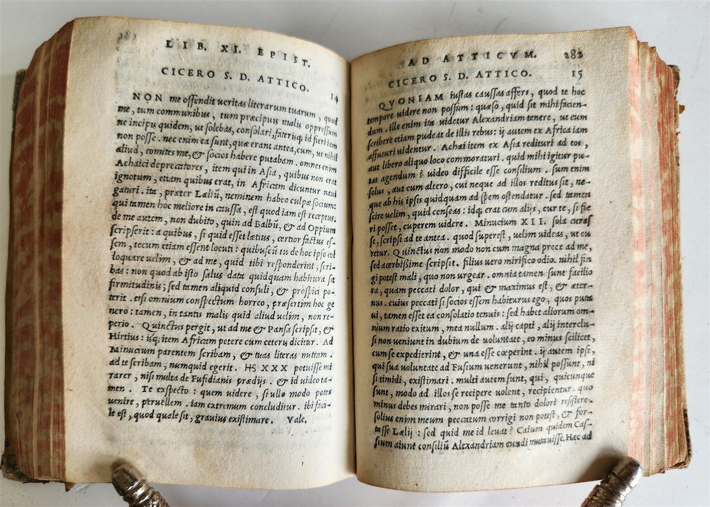 1540 ALDINE PRESS CICERO antique VELLUM 16th century RARE