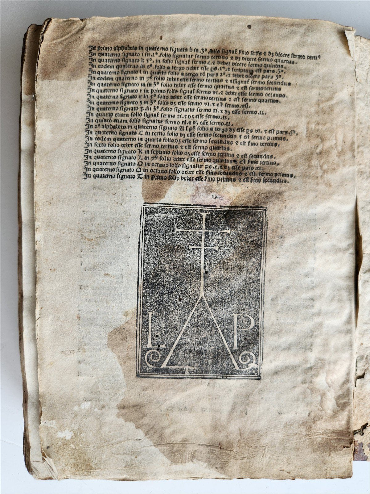 1493 INCUNABULA MARIALE by BERNARDINUS DE BUSTI antique Incunable 15th CENTURY