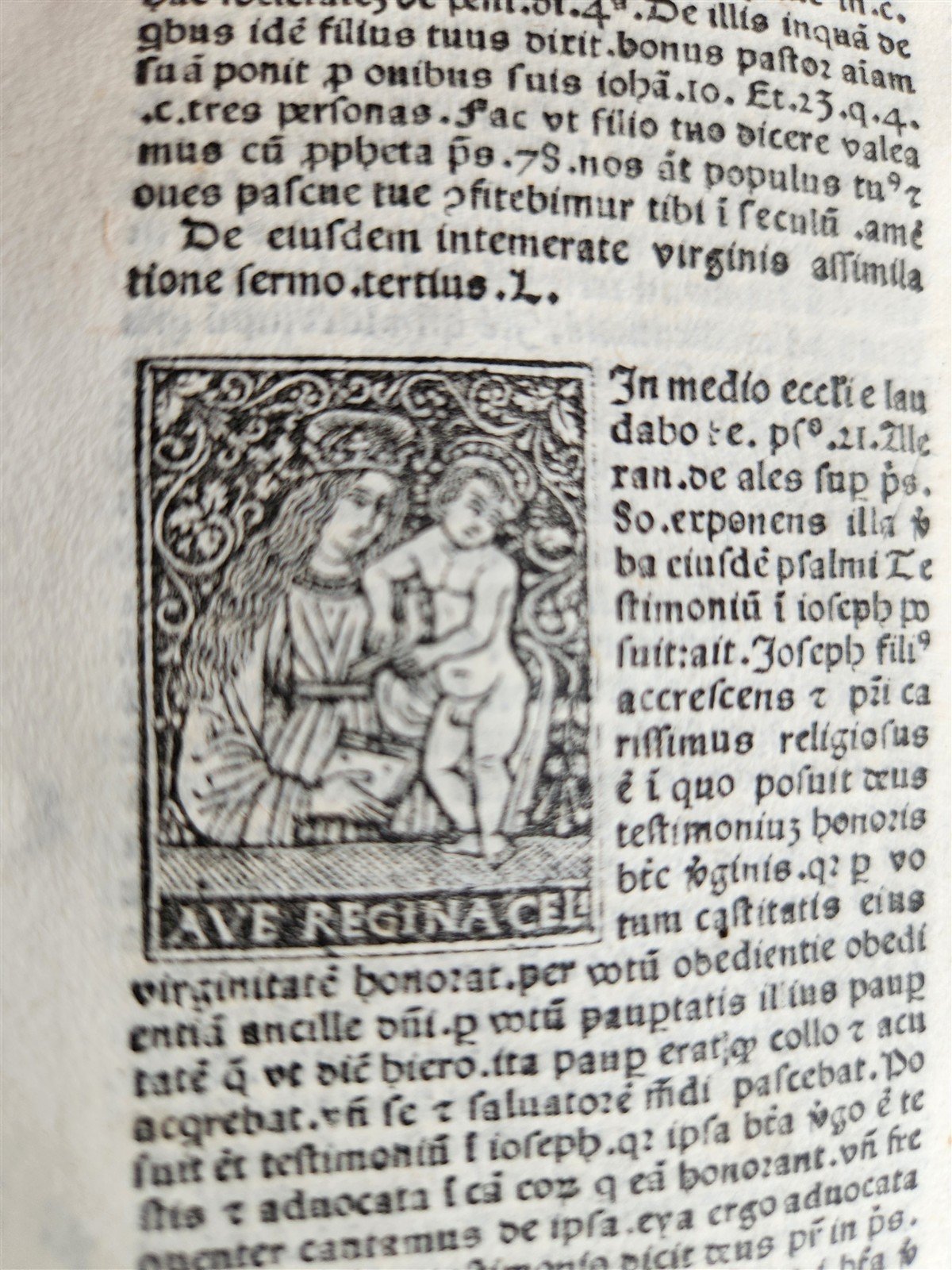 1493 INCUNABULA MARIALE by BERNARDINUS DE BUSTI antique Incunable 15th CENTURY