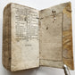 1646 AESOP FABLES FULLY ILLUSTRATED antique VELLUM BOUND 17th CENTURY