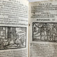 1646 AESOP FABLES FULLY ILLUSTRATED antique VELLUM BOUND 17th CENTURY