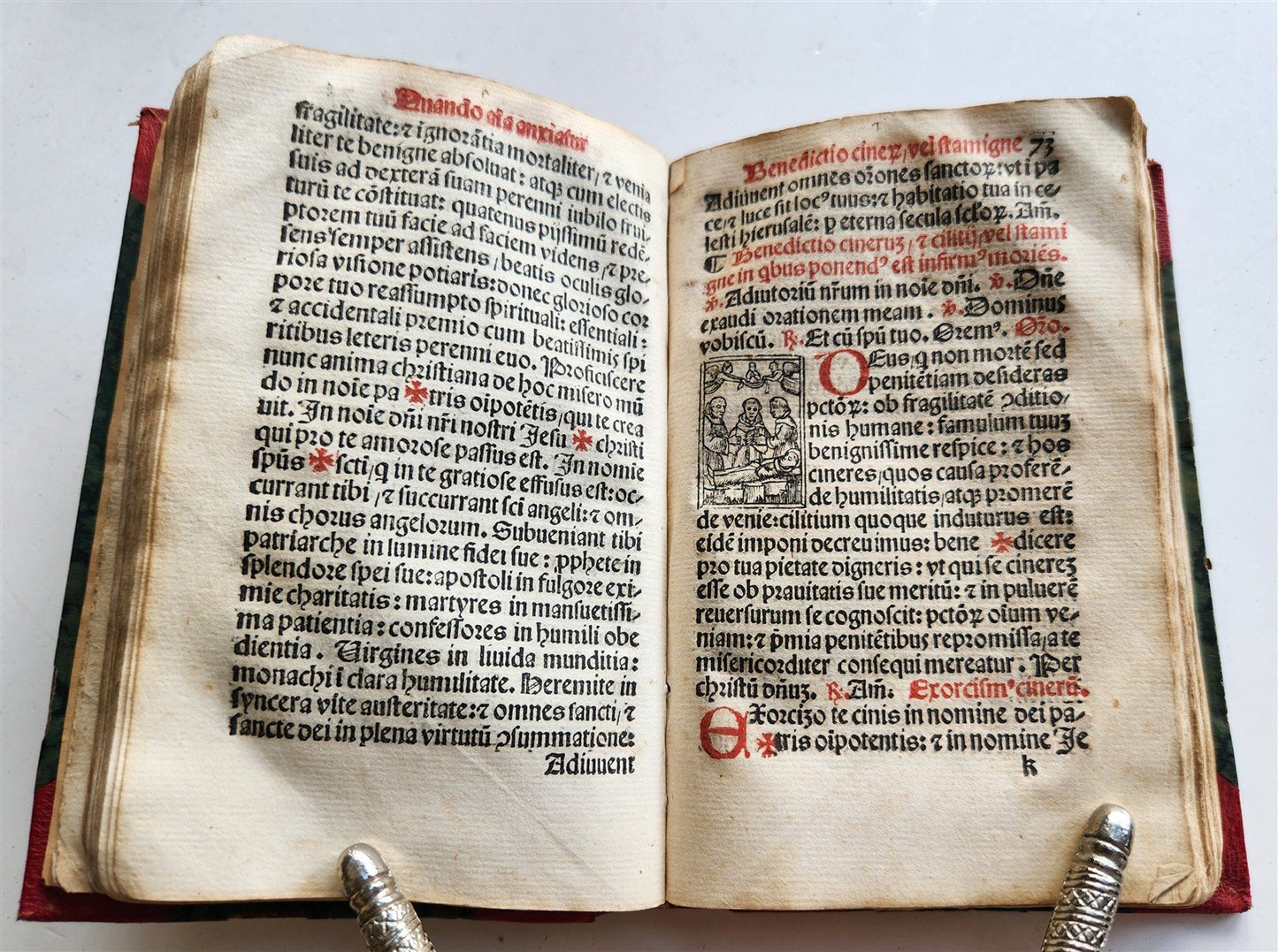 1546 Baptismale sive Cathecumenus antique 16th CENTURY w/ woodcuts Giuntina