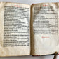 1546 Baptismale sive Cathecumenus antique 16th CENTURY w/ woodcuts Giuntina