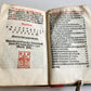 1546 Baptismale sive Cathecumenus antique 16th CENTURY w/ woodcuts Giuntina