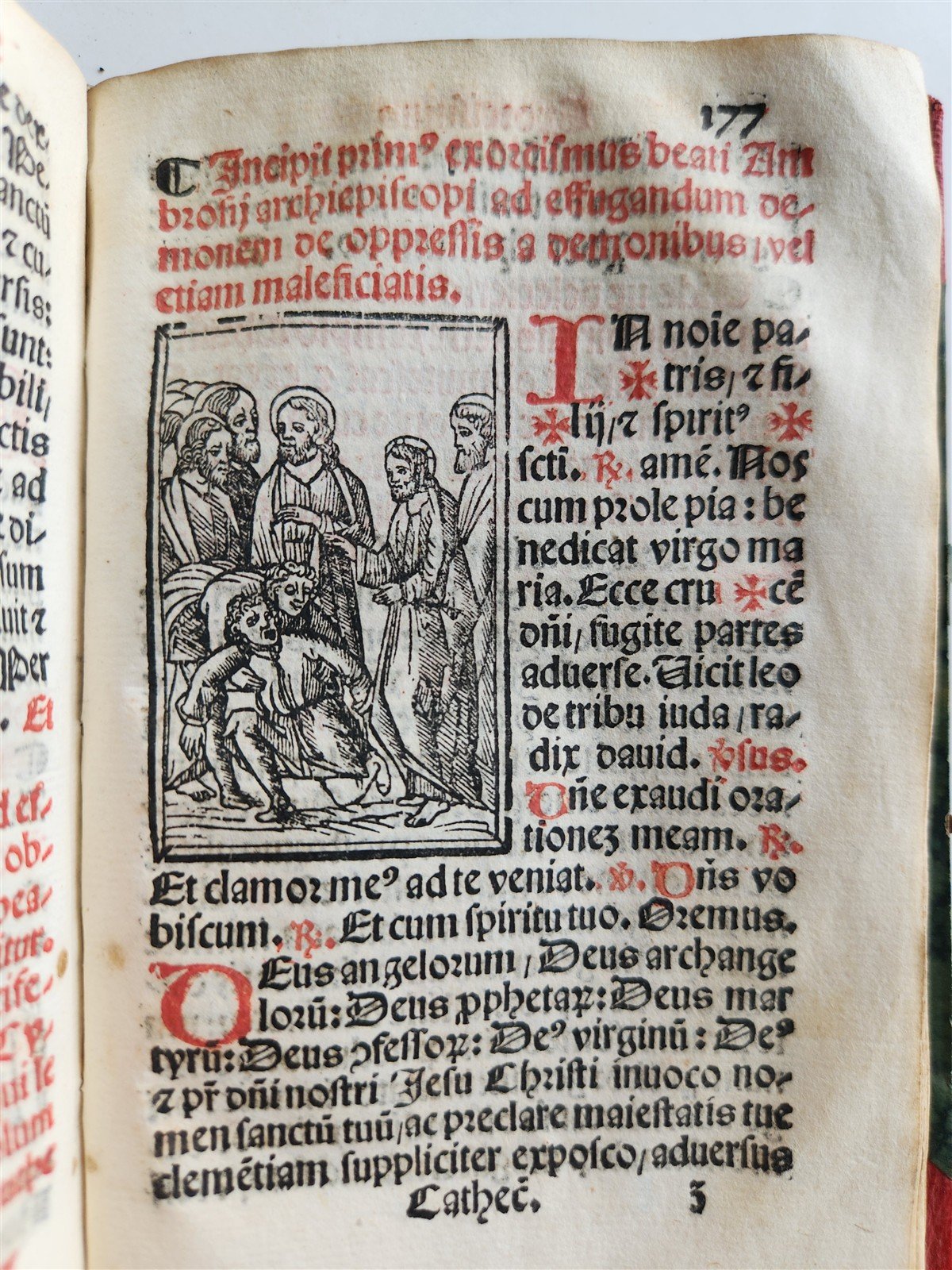 1546 Baptismale sive Cathecumenus antique 16th CENTURY w/ woodcuts Giuntina