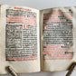 1546 Baptismale sive Cathecumenus antique 16th CENTURY w/ woodcuts Giuntina