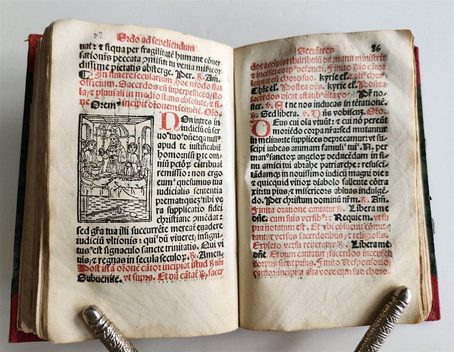 1546 Baptismale sive Cathecumenus antique 16th CENTURY w/ woodcuts Giuntina