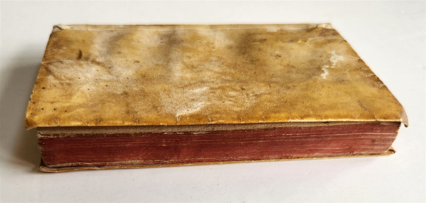 1548 ARGONAUTICA by VALERIUS FLACCUS antique POETRY vellim binding