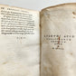 1548 ARGONAUTICA by VALERIUS FLACCUS antique POETRY vellim binding