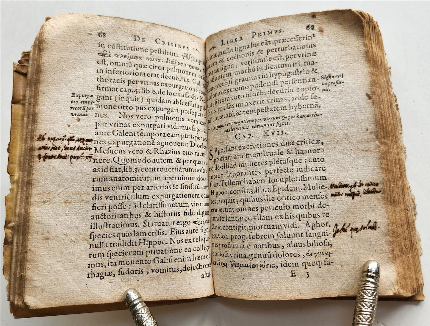 1596 MEDICAL TREATISE by ANDRE du LAURENS antique VELLUM BOUND