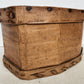 19th century SCANDINAVIAN BENTWOOD BOX large BREAD STORAGE CONTAINER antique