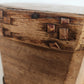 19th century SCANDINAVIAN BENTWOOD BOX large BREAD STORAGE CONTAINER antique
