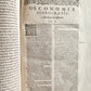 1588 Oeconomia Hippocratis antique MEDICAL 16th CENTURY