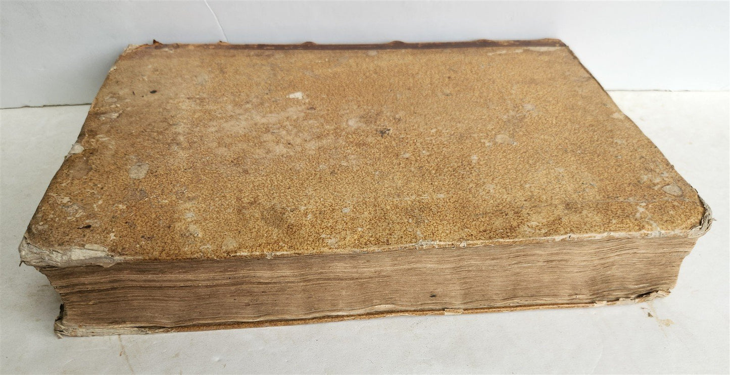 1558 LAW BOOK antique MASSIVE 16th C. FOLIO illustrated VOLUMEN HOC COMPLECTITUR