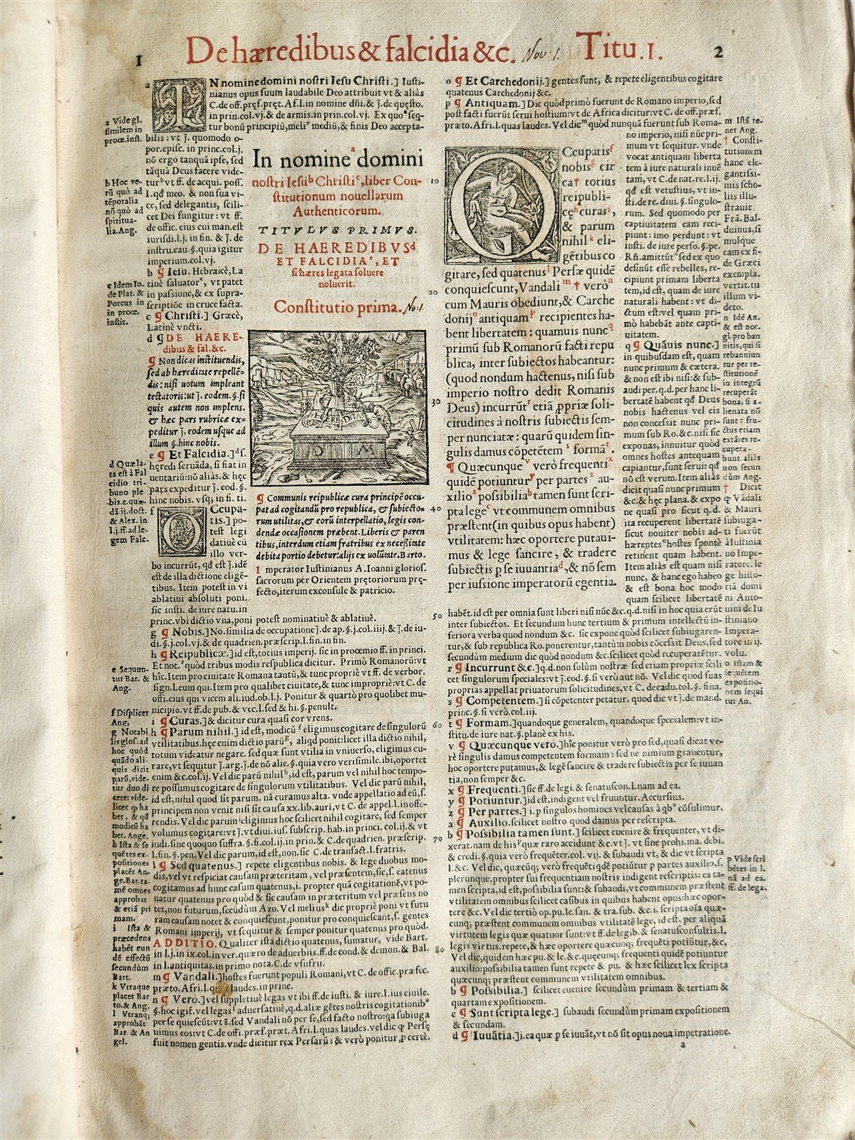 1558 LAW BOOK antique MASSIVE 16th C. FOLIO illustrated VOLUMEN HOC COMPLECTITUR