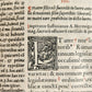 1558 LAW BOOK antique MASSIVE 16th C. FOLIO illustrated VOLUMEN HOC COMPLECTITUR