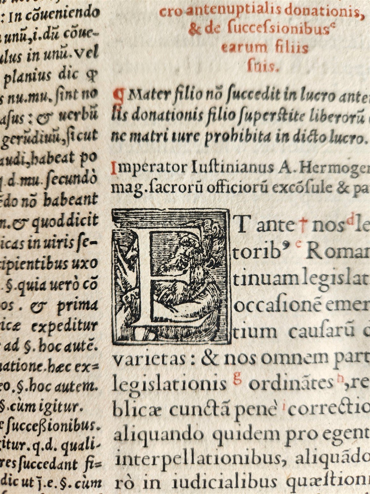 1558 LAW BOOK antique MASSIVE 16th C. FOLIO illustrated VOLUMEN HOC COMPLECTITUR