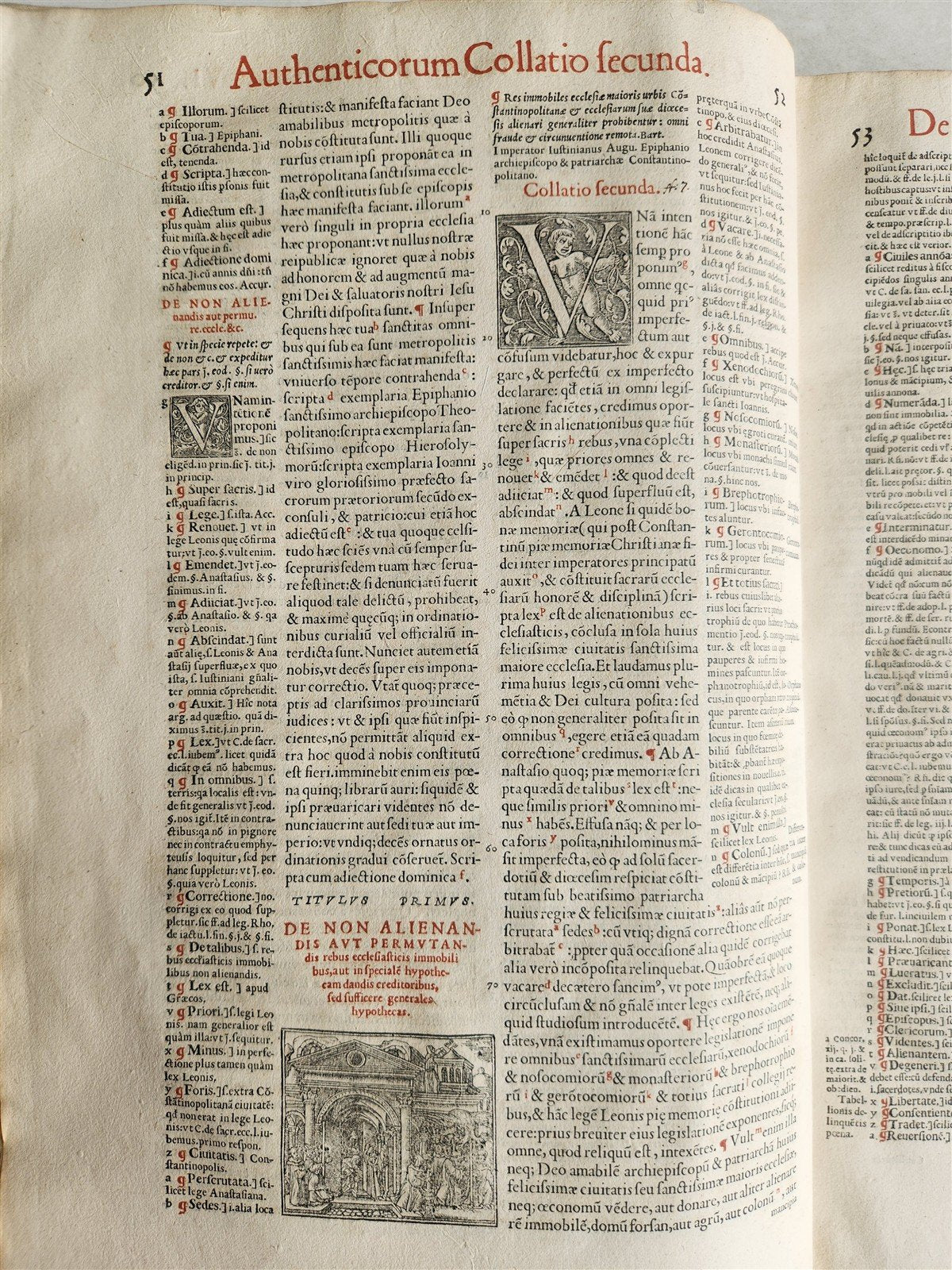 1558 LAW BOOK antique MASSIVE 16th C. FOLIO illustrated VOLUMEN HOC COMPLECTITUR
