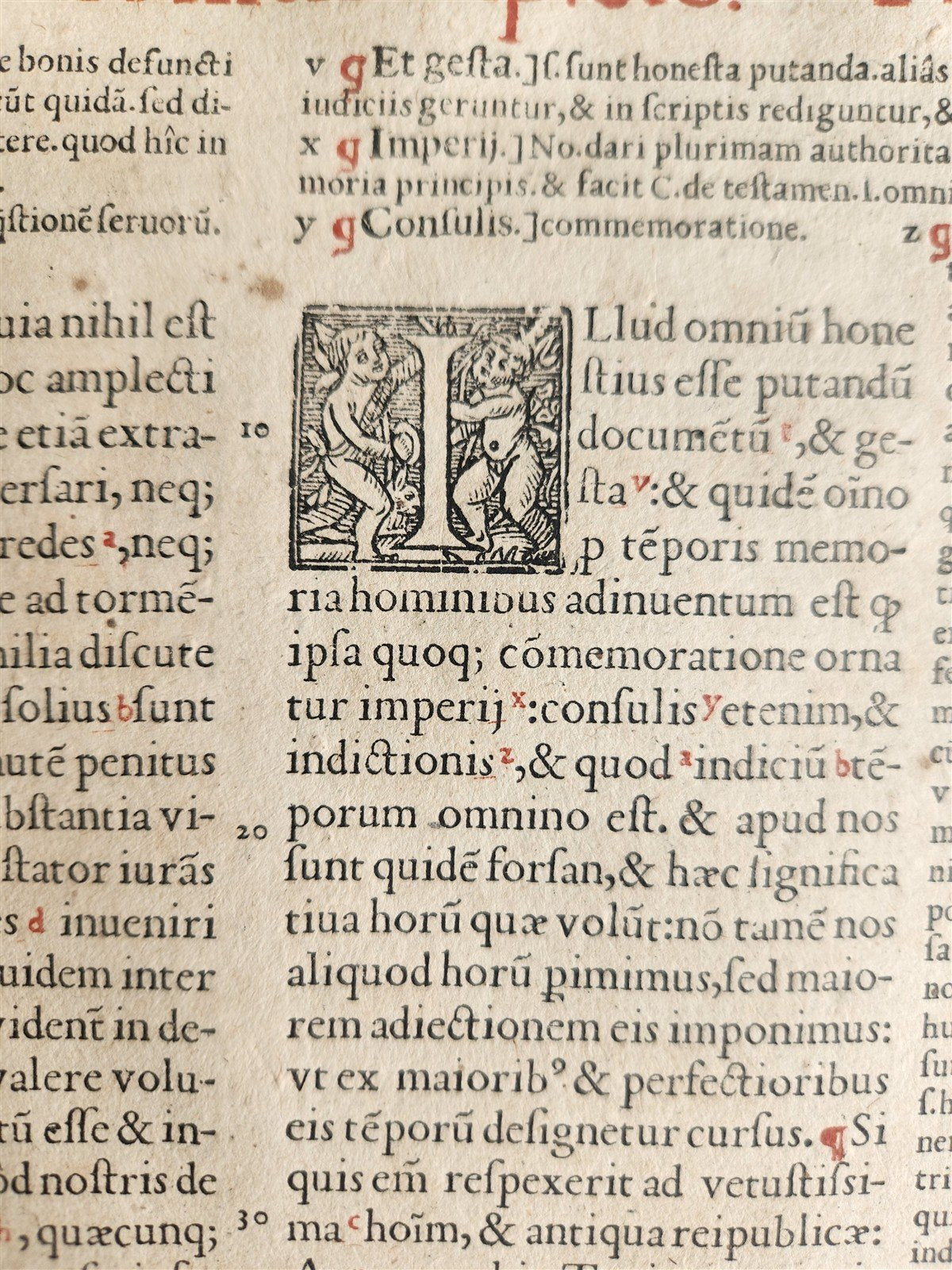 1558 LAW BOOK antique MASSIVE 16th C. FOLIO illustrated VOLUMEN HOC COMPLECTITUR