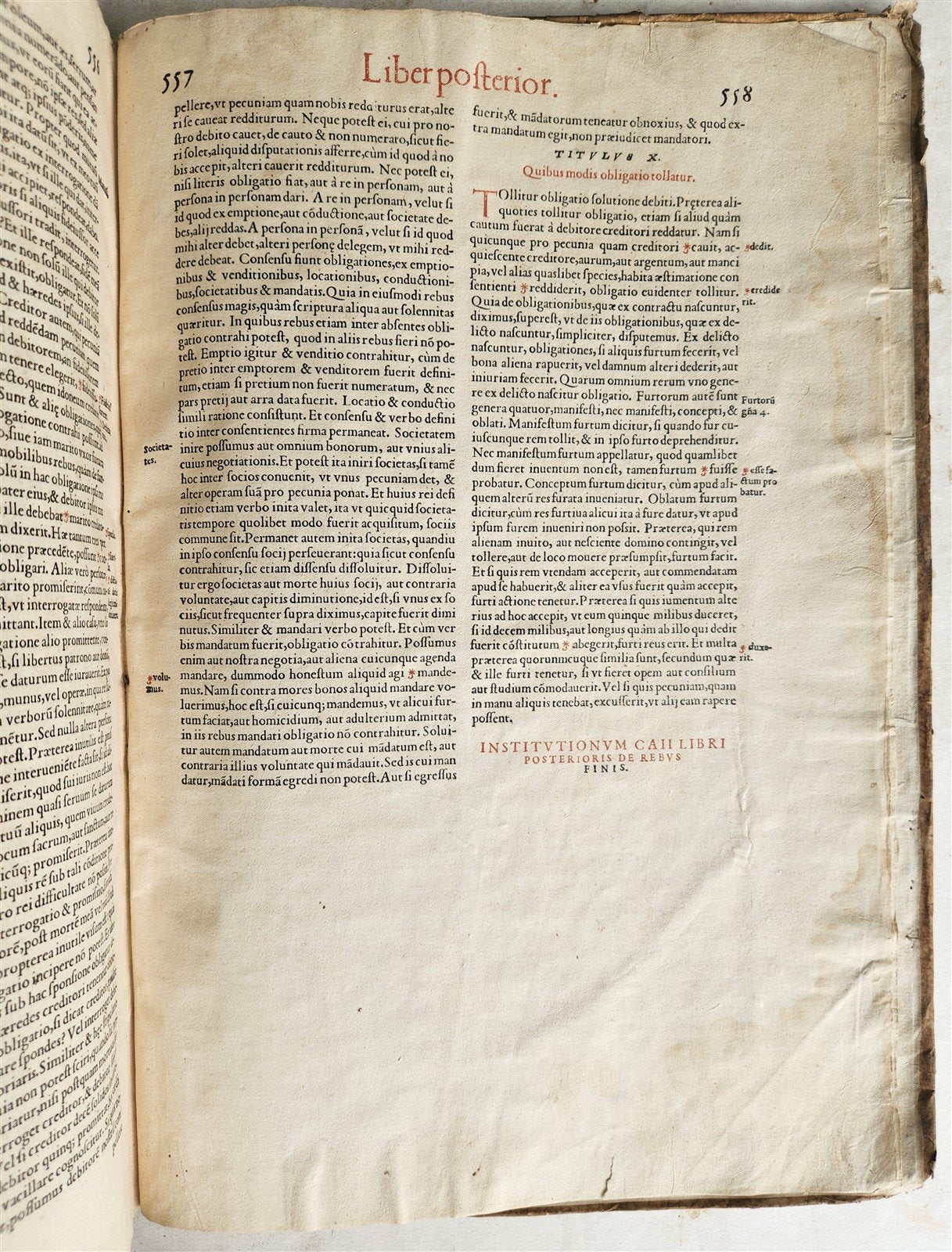 1558 LAW BOOK antique MASSIVE 16th C. FOLIO illustrated VOLUMEN HOC COMPLECTITUR