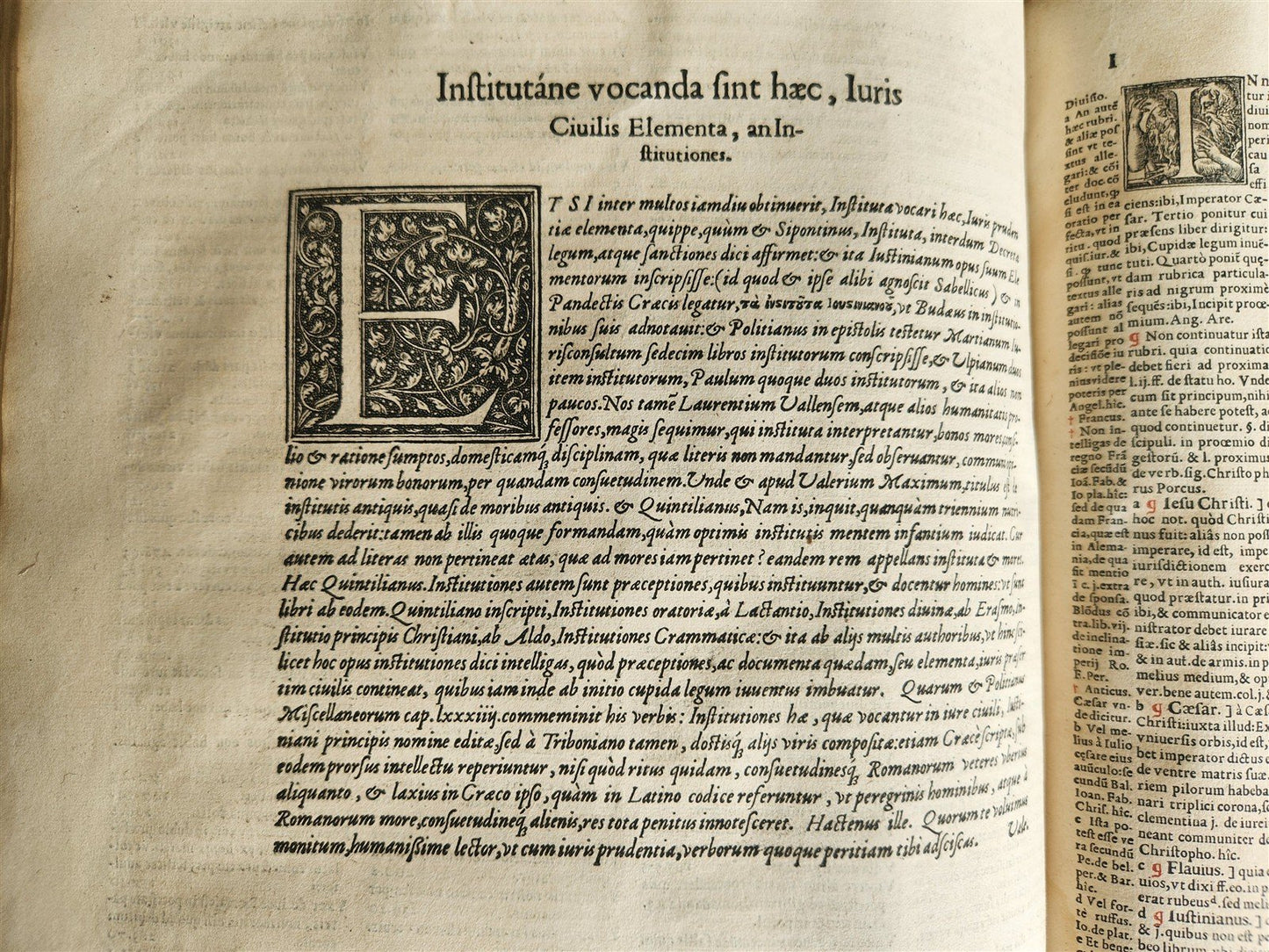 1558 LAW BOOK antique MASSIVE 16th C. FOLIO illustrated VOLUMEN HOC COMPLECTITUR