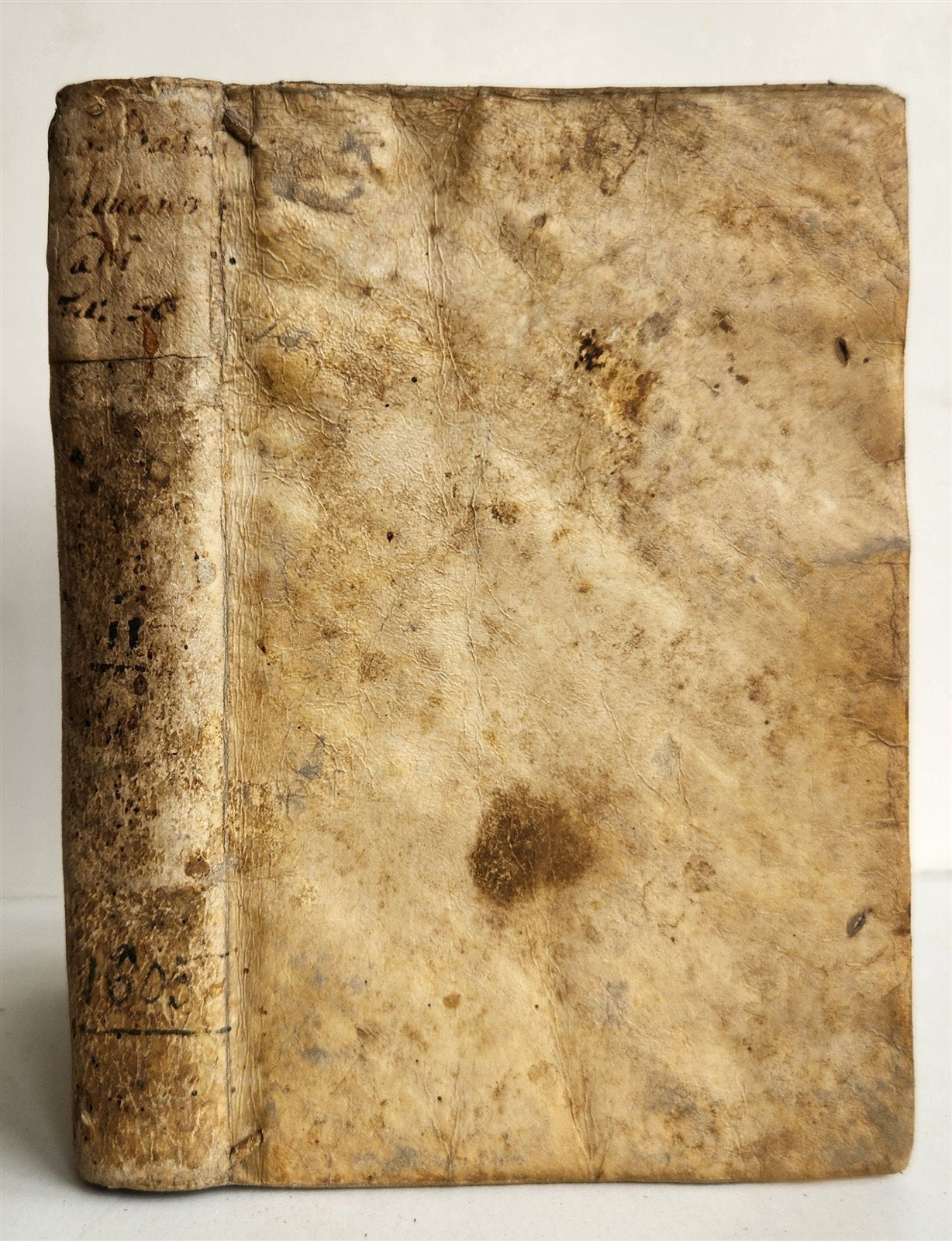1605 LAW TREATISE antique TRATTATO di GIO.BATTISTA OLEUANO vellum