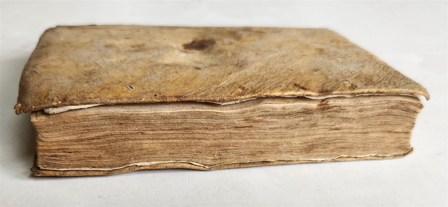 1605 LAW TREATISE antique TRATTATO di GIO.BATTISTA OLEUANO vellum