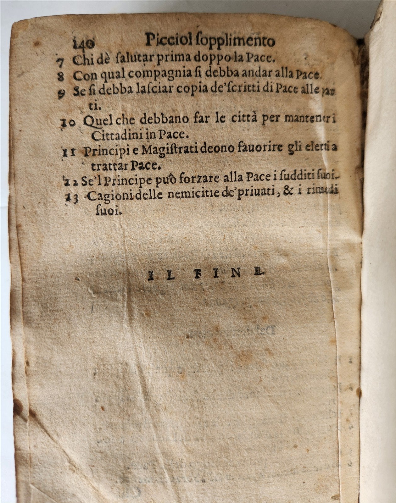 1605 LAW TREATISE antique TRATTATO di GIO.BATTISTA OLEUANO vellum