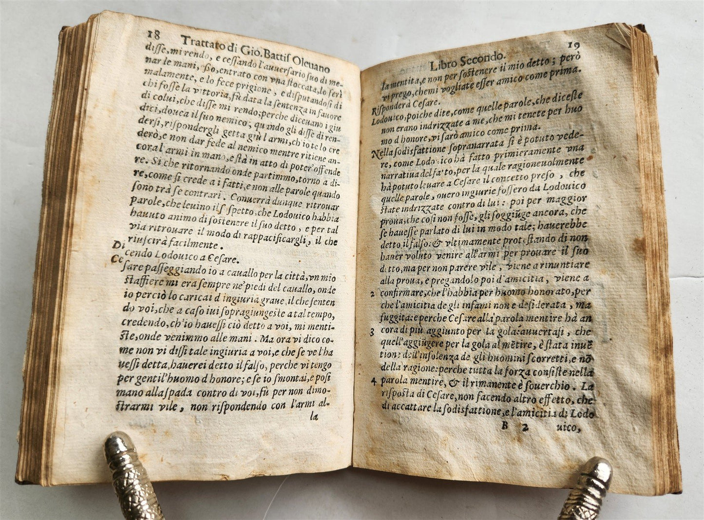 1605 LAW TREATISE antique TRATTATO di GIO.BATTISTA OLEUANO vellum