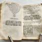 1559 AVISO DE FAVORITI ET DOTTRINA DE CORTIGIANI antique vellum binding 16th C