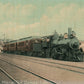OLD ORCHARD ME DUMMY LINE RAILROAD STATION RAILWAY DEPOT ANTIQUE POSTCARD