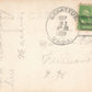 SABBATUS ME TOWN HALL ANTIQUE REAL PHOTO POSTCARD RPPC