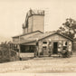 GAS STATION MOTORCYCLE Yonker's Store MD 1927 ANTIQUE REAL PHOTO POSTCARD RPPC