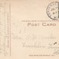 TRAVERSE CITY MI FRONT STREET ANTIQUE POSTCARD