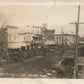 CARSON CITY NV STREET SCENE ANTIQUE REAL PHOTO POSTCARD RPPC