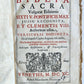 1690 BIBLE in LATIN FULLY ILLUSTRATED antique 17th CENTURY