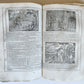1690 BIBLE in LATIN FULLY ILLUSTRATED antique 17th CENTURY