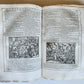 1690 BIBLE in LATIN FULLY ILLUSTRATED antique 17th CENTURY